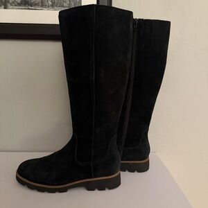 Vionic Gwen Suede Knee High Boots size 6